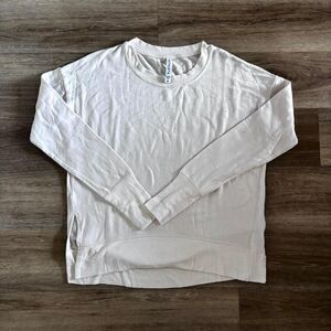 Athleta Women's White Shirt long sleeve